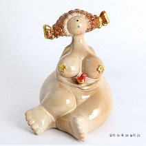 고온 가마 도자기 뚱뚱한 자매 꽃 천사 기도 엘프 장식품 도자기 수공예품 도매 공장 직접 공급, 섹션 1