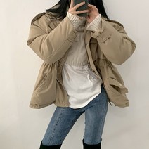 볼륨 견장 웰론 누빔패딩 3color