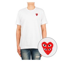 꼼데가르송 꼼데가르송 P1T288 WHITE / 남성 반팔 티셔츠