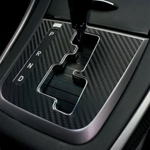 [럭키카] 아반떼MD 카본 기어 패널마스크 차량스티커 튜닝용품 인테리어 실내몰딩 튜닝스티커 카악세사리 자동차용품 새차 선물 드레스업 DIY 랩핑지, 1개, 필수옵션:헤어라인실버무광