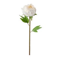 이케아 스뮈카 조화 작약 화이트 30cm