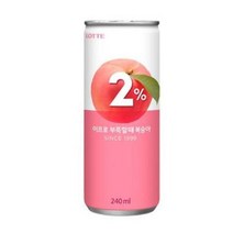 칠성 갈증해소 아미노산 2%부족할때 복숭아 캔 스포츠음료 이온음료 240ML 30개, 13세트
