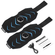 음파진동기 음파 운동기 덜덜이 쉐이크보드 EMS 전기 복부 바디 슬리밍 벨트 허리 밴드 스마트 복부 근육, 05 2 Legs Belt