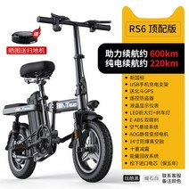 전기자전거 미니전기차 전동자전거 성인 변속 출퇴근 클래식, 옵션13 14인치