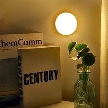 충전식 LED 동작감지 스마트 센서 무드 등, 스마트센서무드등 웜화이트