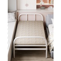 환자용침대 간병용 주간보호센터 간병침대 재활 요양, 파란색과 흰색 줄무늬 180X 90