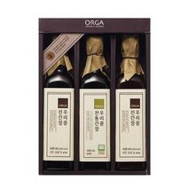 ORGA 집밥 우리콩 간장 선물세트 (420mlx3EA) 별미 별식 자취 1인가구 손님초대 간편식 술안주, 15개