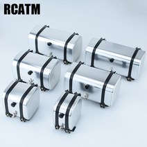 모델 자동차 금속 CNC 유압 오일 연료 탱크 114 타미야 RC 트레일러 덤프 트럭 자동차 스카니아 R620 볼보 악트로스 3363 MAN TGX LESU, [1] 36x52x52mm
