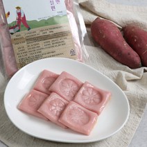 앙꼬절편 4종 500g 쑥 팥 앙금 절편 더바른떡, 흑임자 앙꼬절편, 1개