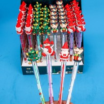할로윈 크리스마스 뽑아쓰는샤프 카트리지 연필 크리스마스선물, 1BOX (56개)