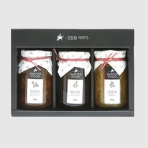 수제 꿀건강차 아로니아잼 명절 선물세트 250g 총3p, 단품