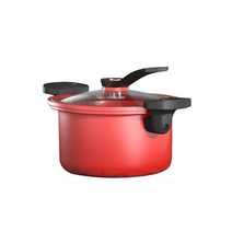 인덕션냄비 압력솥 저압냄비 스마트쿡, 붉은색 22CM