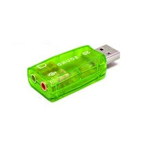 오인페 미니 외부 Usb 3.5mm 마이크 헤드폰 잭 스테레오 헤드셋 3d 사운드 카드 오디오 어댑터 노트북용 스피커 인터페이스, [02] Yellow