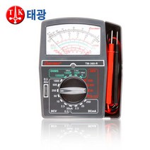 케이준물산 + 아날로그테스타기_TM-360R_1000V_(1EA)_S/N:03+232051 ; 태광전자 CJN420