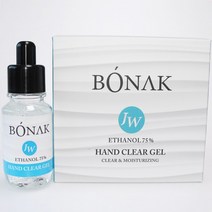 제이더블유 보나크 핸드클리어겔 33mlX6개입, 18개, 33ml