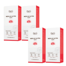 2+2 닥터지 메디 유브이 울트라 선 크림 미세먼지보호 50ml 1개 (SPF50+), 닥터지 메디 유브이 울트라 선 크림 50ml 4개