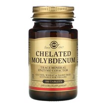 Solgar 솔가 킬레이트 몰리브덴 Chelated Molybdenum 100정