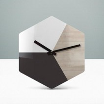 리플렉스 헥사곤 무소음벽시계 HEX43, 타입A