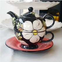 [쉬즈데코] 모닝매직 티포원 [핸드페인팅]