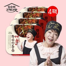 김수미 그때그맛 쭈꾸미볶음300g*4팩, 단품, 단품