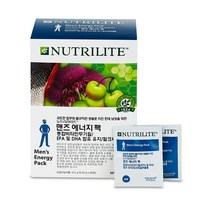 암웨이 NEW 맨즈에너지팩 종합영양제 남성 종합비타민 최신상품, 315g, 1개
