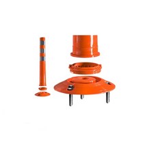 조립식 탄력봉: 200-80-H750 시선유도봉 차선규제봉 탄력봉 조립식탄력보 보수용 유도봉 일체형 탄력봉 둥근시선 유도봉 쏠라 조립식 이동식 탄력봉