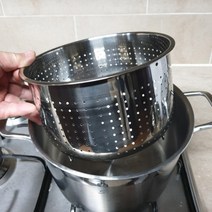 호가 스텐 타공 양동이3종 - 국수냄비 다라이 바구니 채망