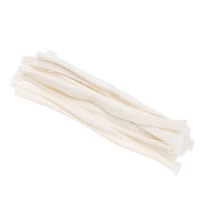 GHSHOP 20 pcs Lampwicks 실험실 물리적 실험 알코올 정신 오일 램프 버너 심지, 15 cm, 화이트