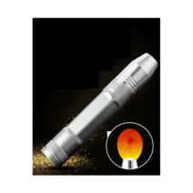 LED 검란기 칠면조 병아리 닭 검사 감별 부화감지, 합금 모델+충전기+2 배터리