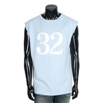 바보사랑 써티투 자수 워싱 나시티셔츠 MZ378.쿠비코