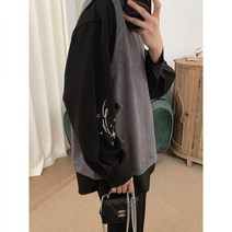 가죽조끼 가죽자켓 라이더자켓 레더자켓 아차와 아구 투톤 스웨이드 베스트 남 봄가을 인스패션 코디 캐주얼 루즈핏 상의