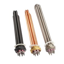 심야전기 온수보일러 사각히터 봉히터 1.52인치 3kw, DN50 스프레이 230mm 380V3kw