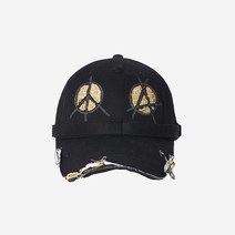 모티패스트 터프 플래그 댕기 캡 도깨비 트위드 아이 버전 ( 블랙 / 옐로우 골드 ) - Black / Yellow Gold 125176