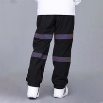 vsyoy반사 보드복 스키 바지 겨울 바지 두꺼운 바지