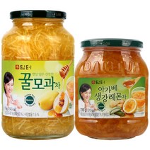 담터 꿀모과차 1kg + 아가베생강레몬 770g