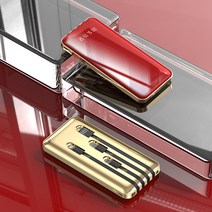 Newfusion 대용량 고속충전 보조배터리 20000mAh 멀티단자, 20000 mA, 레드