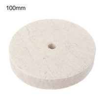 그라인더 휠 펠트 광택기 디스크 벤치 그라인더 로터리 도구 75mm/100mm/125mm 연마 목재 알루미늄 스테인리스 스틸, 100mm