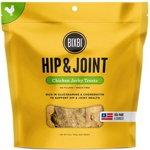 BIXBI Hip Joint Dog Jerky Treats Chicken 15 Ounce, 1