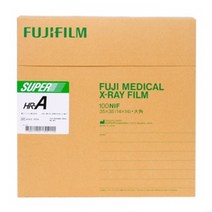 후지 고감도 엑스레이필름 HR-A 100매 14X14인치