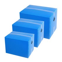 플라스틱박스 단프라박스 이사박스 수납박스 정리박스 대 . 중 . 소 5개 묶음 (3색상), 5개입, 블랙대형