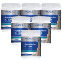 와그너(Wagner) 와그너 글루코사민 HCL 1500 400 캡슐 X 6개, 2400캡슐, 1세트