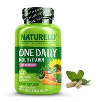 내추럴로 NATURELO 50세 이상 여성용 원 데일리 종합비타민 베지 캡슐 60정