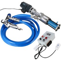 고압 외벽 퍼티 빠데 자동 스프레이 다기능 모르타르 휴대용 기계 코팅 페인트 석고 내화, 01=Shortspraygun