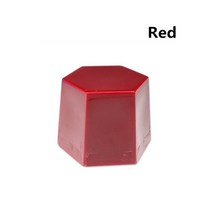 1PC 새로운 치과 조각 왁스 구강 기술자 미적 쉐이핑 넥 인레이 그라인딩 블록 실험실 재료 도구, Red Wax