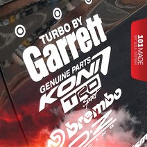 스티커101 자동차스티커 포인트스티커 스폰서 튜닝데칼 주문제작 반사지, 레드, 1개