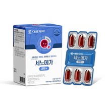 대웅제약 세노메가 오메가3와 코큐텐 큐텐+2박스(2개월분) / 혈행 혈압 동시케어