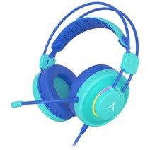 앱코 N800 블루민트 에디션 밴드 교체식 가상 7.1채널 게이밍 헤드셋