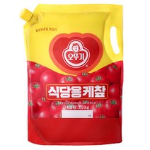 오뚜기 식당용 케챂 스파우트팩, 3.3kg, 4개