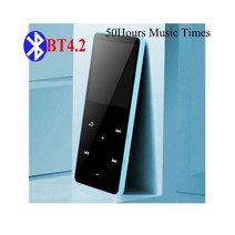 8G-128GB MP3 MP4 플레이어 터치 블루투스 5.0 무손실 오디오 레코더 음악 Mp3 HiFi 휴대용 워크맨 FM 라디오 전자 책, bt4.2 mp3 2_4GB