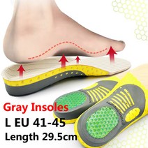 신발 용 Insoles 단독 Orthotic High Arch Support Insoles 탈취제 릴리프 Foot Valgus Pain 정형 외과 작업 신발 패드